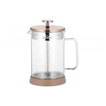 ARDESTO Френч-прес Gemini, 800 мл, нержавіюча сталь, скло