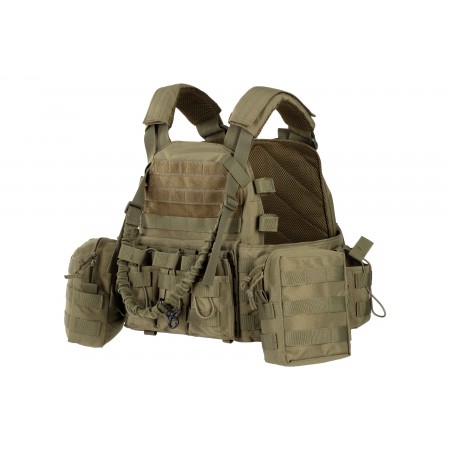 Плитоноска 2Е, Тип 1, з кишенями для бічного захисту і підсу