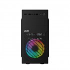 2E Корпус Basis RD850 без БЖ 1xUSB3.0, 2xUSB2.0, 1x120мм ARGB, VGA 290мм, Acrylic Side Panel, mATX, чорний