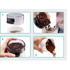 Gorenje Кавомолка роторна 150Вт, об'єм зерен-45г, 3 ступеня помолу, пластик/метал, білий Gorenje Кавомолка роторна 150Вт, об'єм зерен-45г, 3 ступеня помолу, пластик/метал, білий