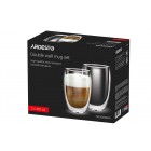 ARDESTO Набір чашок з подвійними стінками, 450мл, 14.5см, 2шт, боросилікатне скло, прозорий ARDESTO Набір чашок з подвійними стінками, 450мл, 14.5см, 2шт, боросилікатне скло, прозорий