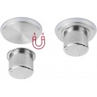 CATLER Електрочайник 0.6л, Strix, заварник, нерж. сталь, підтримка температури, сенс. керув., білий