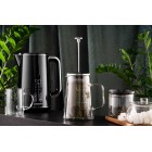 ARDESTO Френч-прес BLACK MARS з подвійними стінками, 600 мл, нержавіюча сталь, скло ARDESTO Френч-прес BLACK MARS з подвійними стінками, 600 мл, нержавіюча сталь, скло