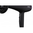 ARDESTO Фен Violet PRO HD-Y222PRO, 1850-2200Вт, 2 швидкості, 3темп.режима, дифузор, чорний