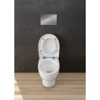 Deante Унітаз підвісний Avis безобідковий, сидіння в комплекті, білий