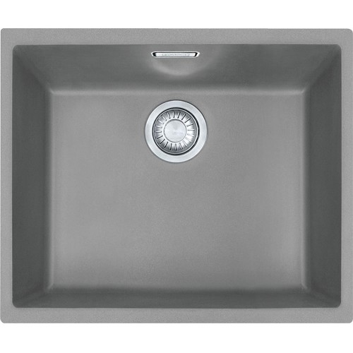 Franke Кухонна мийка Sirius SID 110-50/144.0649.561/тектонайт/525х440х200/монтаж під стільницю/сірий Franke Кухонна мийка Sirius SID 110-50/144.0649.561/тектонайт/525х440х200/монтаж під стільницю/сірий