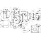 Духова шафа Electrolux електрична, 72л, A+, дисплей, конвекція, телескопічні напрямні, шампань