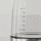Electrolux Електрочайник, 1,7л, Strix, скло, чорний+нерж Electrolux Електрочайник, 1,7л, Strix, скло, чорний+нерж