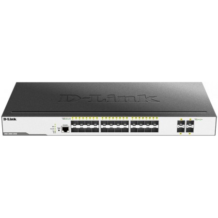 D-Link Комутатор DGS-3000-28XS 24xSFP, 4xSFP+, L2