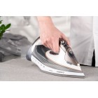 ARDESTO Праска IR-B2245-E, 2400Вт, 400мл, паровий удар, електр. керування, керам. підошва, біло-сірий