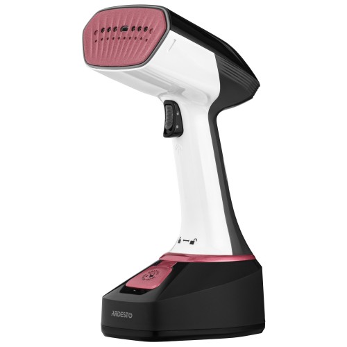 ARDESTO Відпарювач ручний SI-S1400, 1400Вт, 280мл, паровий удар, постійна пара - 22гр, керам. підошва, біло-чорний ARDESTO Відпарювач ручний SI-S1400, 1400Вт, 280мл, паровий удар, постійна пара - 22гр, керам. підошва, біло-чорний