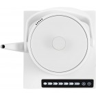 CATLER Електрочайник 0.6л, Strix, заварник, нерж. сталь, підтримка температури, сенс. керув., білий