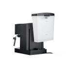 ARDESTO Кавоварка ріжкова Steel Collection 1.6л, мелена, ручний капучинатор, сріблясто-чорний