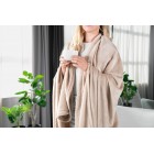 ARDESTO Плед Flannel, 160х200см, беж, 100% поліестер ARDESTO Плед Flannel, 160х200см, беж, 100% поліестер