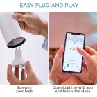 WiZ Лампа розумна GU10 4,7W, 50W, 345Lm, 2200-6500K, RGB, Wi-Fi WiZ Лампа розумна GU10 4,7W, 50W, 345Lm, 2200-6500K, RGB, Wi-Fi