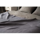 Плед Ardesto Pique 220x230см, 100% бавовна, сірий