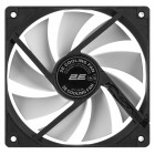 2E Корпусний вентилятор F120-SN, 120мм, 500-1500rpm, 4pin 24dBa, чорний