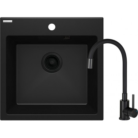 Deante Набір для кухні Evora, гранітна мийка ZQJ_X103 + зміш