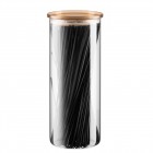 Банка для зберігання Ardesto Fresh 1600мл, скло, пластик, прозорий Банка для зберігання Ardesto Fresh 1600мл, скло, пластик, прозорий