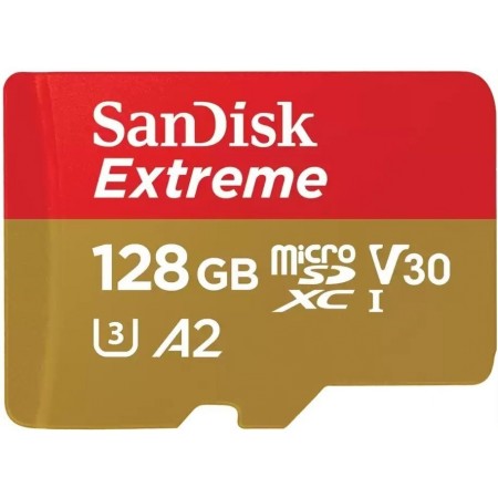 SanDisk Карта пам'яті microSD 128GB C10 UHS-I U3 R190/W90MB/
