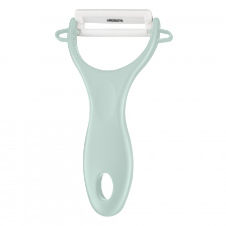 Овочечистка керамічна Ardesto Fresh, кераміка, пластик, зеле