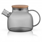 ARDESTO Заварник Iceberg, 1000мл, боросилікатне скло, бамбук, cірий ARDESTO Заварник Iceberg, 1000мл, боросилікатне скло, бамбук, cірий