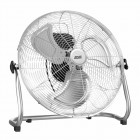 Вентилятор підлоговий 2E PowerWind 45C професійний, 45см, 100Вт, кнопки, двигун мідь 100%, срібний