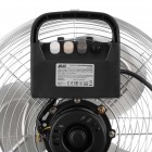 Вентилятор підлоговий 2E PowerWind 30C професійний, 30см, 60Вт, кнопки, двигун мідь 100%, срібний