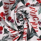 ARDESTO Ранер Happy Holidays 40х140см, 90% поліестер, 10% бавовна, білий гостролист ARDESTO Ранер Happy Holidays 40х140см, 90% поліестер, 10% бавовна, білий гостролист