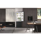 Haier Холодильник багатодверний, 200.6x70х67.5, холод.відд.-343л, мороз.відд.-140л, 3дв., А++, NF, інв., дисплей, зона нульова, чорний