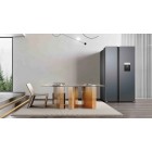 TCL Холодильник SBS, 177х92х63см, 2 дв., Х- 322л, М- 181л, A++, NF, диспенсер, нерж