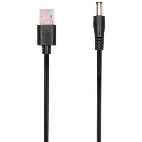2E Кабель живлення USB-A - DC 5,5х2,1 мм, 5V/1,5A 2E Кабель живлення USB-A - DC 5,5х2,1 мм, 5V/1,5A