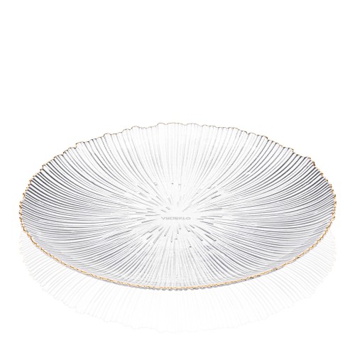 ARDESTO Тарілка Mallow, 21см, скло, прозорий ARDESTO Тарілка Mallow, 21см, скло, прозорий