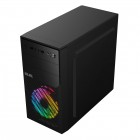 2E Корпус Basis RD850 без БЖ 1xUSB3.0, 2xUSB2.0, 1x120мм ARGB, VGA 290мм, Acrylic Side Panel, mATX, чорний
