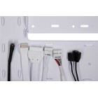 2E Gaming Корпус Fantom GK701W без БЖ 2xUSB3.0, 1xUSBType-C, 4x120мм ARGB, VGA 400мм, LCS ready, контролер з пультом, TG Side/Front Panel, mATX, білий