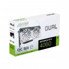 ASUS Відеокарта GeForce RTX 4060 8GB GDDR6 DUAL OC EVO білий DUAL-RTX4060-O8G-EVO-WHITE