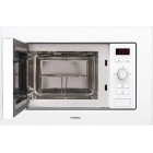 Мікрохвильова піч Hansa вбудовувана, 20л, електр.управл., 800Вт, гриль, дисплей, відкр.кнопкою, білий