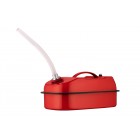 2E Каністра для палива JCM10H горизонтальна, 10 л, метал, 0.6 мм, червоний, 2.0 кг