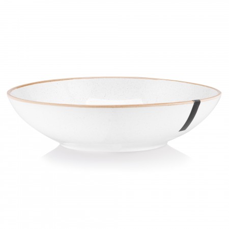 ARDESTO Тарілка супова Apulia, 820мл, 20.8см, кераміка, біли