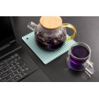 ARDESTO Підставка під гаряче Fresh, 17,5*17,5 см, блакитний, силікон ARDESTO Підставка під гаряче Fresh, 17,5*17,5 см, блакитний, силікон