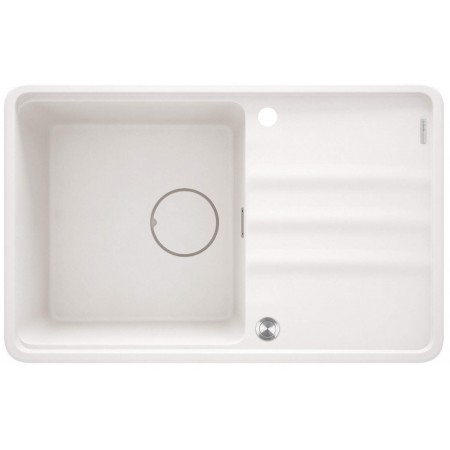 Deante Мийка кухонна Momi, граніт, прямокут., з крилом, 780х