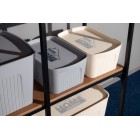 ARDESTO Ящик з кришкою для зберігання 45.5х31х14см, 13л, пластик PP, сірий ARDESTO Ящик з кришкою для зберігання 45.5х31х14см, 13л, пластик PP, сірий