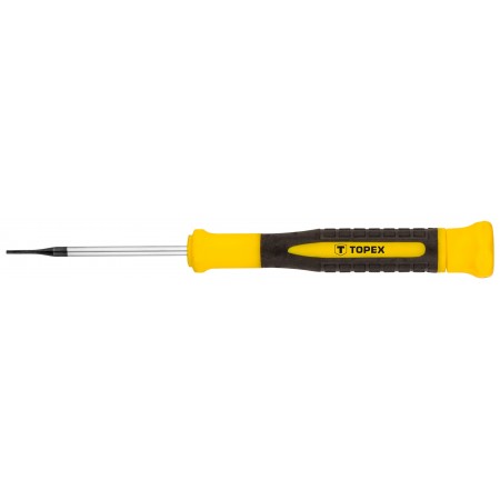 Topex Викрутка Torx, прецизійна, T5x50мм, сталь CrV