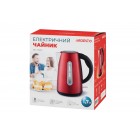 ARDESTO Електрочайник EKL-F300R 1.7л/2200Вт/strix контроль/нерж сталь/червоний