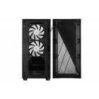 2E Gaming Корпус Infinity G205A без БЖ 2xUSB3.0, 1xUSBType-C, 1x120мм ARGB, 2x120мм, VGA 345мм, LCS ready, TG Side Panel, ATX, чорний