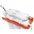 Ecosoft Фільтр зворотного осмосу Absolute з мінералізатором, 75 гал/добу, дренаж 1:1, подвійний кран модерн