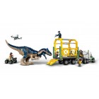 LEGO Конструктор Jurassic World Місії динозаврів: Вантажівка для перевезення алозавра