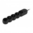 2E Подовжувач мережевий 2E Plus 5хТип F, 3х1мм кв, 10A, 3м, чорний 2E Подовжувач мережевий 2E Plus 5хТип F, 3х1мм кв, 10A, 3м, чорний