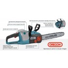 Könner & Söhnen Пила ланцюгова акумуляторна Konner&Sohnen KS CS40V-14 40В(20+20В) акб 2x4А·год 35см 3.7кг