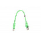2E Cat 6, UTP, RJ45, 26AWG, 7/0.16 Cu, 0.20 m, PVC, Green